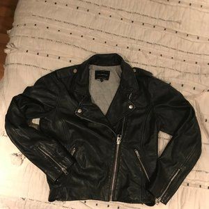 Lucky Brand Leather Moto Jacket- Soft + Beautiful!